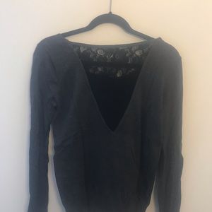 Lace sweater